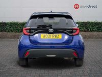 Used Toyota Yaris Hybrid Design 116 HP (85 kW) 2021 Blue Hatchback