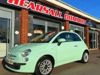 Used Fiat 500 Lounge 69 HP (50 kW) 2014 Green Hatchback