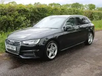 Used Audi A4 S-Line 2017 Black Estate