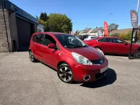 Used Nissan Note N-TEC 110 HP (80 kW) 2013 Red Hatchback