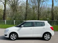 Used Skoda Fabia SE 105 HP (77 kW) 2013 White Hatchback