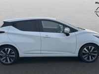 Used Nissan Micra Tekna 92 HP (67 kW) 2022 White Hatchback