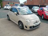 Used Abarth 500 2015 Beige Hatchback