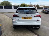 Used Skoda Kamiq Monte Carlo 110 HP (80 kW) 2021 White SUV