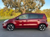 Used Nissan Note N-TEC 110 HP (80 kW) 2012 Red MPV