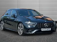 Used Mercedes A35 AMG Premium 316 HP (232 kW) 2025 Cosmos black Hatchback