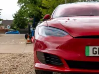Used Tesla Model S 443 kW (603 HP) 2019 Red Hatchback