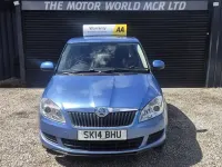 Used Skoda Fabia SE 2014 Blue Hatchback