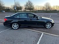 Used Mercedes C250 AMG 2013 Black Sedan