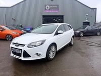 Used Ford Focus Zetec 115 HP (84 kW) 2012 White Estate
