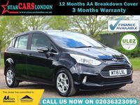 Used Ford B-MAX Zetec 105 HP (77 kW) 2015 Black MPV