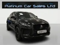 Begagnad Jaguar E-Pace R-Dynamic 180 HK (132 kW) 2018 Svart SUV