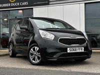Used Kia Venga 125 HP (91 kW) 2019 Black Hatchback