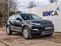 Used Land Rover Range Rover evoque Pure 2014 Black Estate