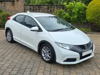 Used Honda Civic EX 142 HP (104 kW) 2013 White Hatchback