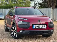 Used Citroën C4 Cactus Flair 2016 Red Hatchback