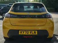 Used Peugeot 208 Active 99 HP (72 kW) 2020 Yellow Hatchback
