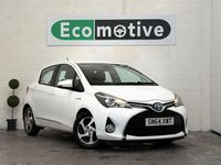 Used Toyota Yaris Hybrid 2015 White Hatchback