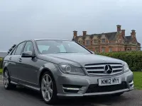 Używany Mercedes C220 2012 Srebrny Sedan/Limuzyna