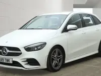 Used Mercedes B180 AMG line 136 HP (100 kW) 2019 White MPV