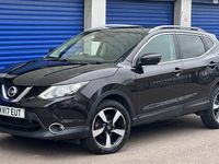 Used Nissan Qashqai N-Connecta 130 HP (95 kW) 2017 Black SUV