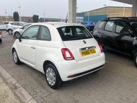 Used Fiat 500 Pop 69 HP (50 kW) 2016 White Hatchback