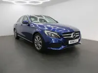 Used Mercedes C200 Premium 184 HP (135 kW) 2018 Blue Sedan