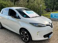 Used Renault Zoe Dynamique 80 kW (109 HP) 2019 White Hatchback
