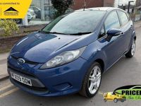 Used Ford Fiesta Style 70 HP (51 kW) 2010 Blue Hatchback