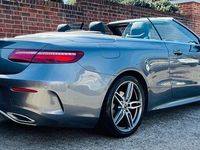 Used Mercedes E220 AMG line 194 HP (142 kW) 2018 Grey Cabriolet