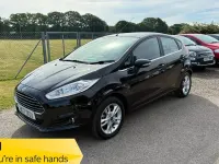 Used Ford Fiesta Zetec 82 HP (60 kW) 2017 Black Hatchback