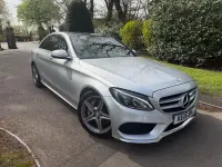 Second-hand Mercedes C250 AMG line 204 CP (150 kW) 2015 Argintiu Berlinǎ