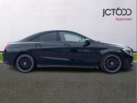 Used Mercedes CLA220 AMG line 168 HP (123 kW) 2019 Black Sedan
