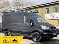 Used Ford Transit 125 HP (91 kW) 2015 Black Van