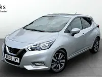 Used Nissan Micra Tekna 100 HP (73 kW) 2020 Silver Hatchback