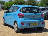 Used Hyundai i10 SE 2014 Blue Hatchback