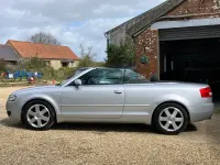 Used Audi A4 Cabriolet Sport 220 HP (161 kW) 2005 Silver Cabriolet