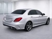 Used Mercedes C220 AMG line 170 HP (125 kW) 2018 Silver Sedan