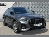 Used Audi Q3 Black Edition 150 HP (110 kW) 2025 Grey SUV