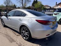 Begagnad Mazda 6 Inclusive 150 HK (110 kW) 2015 Silver Sedan