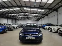 Used VW Golf VII S 125 HP (91 kW) 2018 Blue Hatchback
