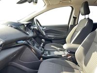 Used Ford Kuga Titanium 150 HP (110 kW) 2017 Moondust silver SUV