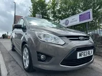 Usado Ford C-MAX Zetec 105 HP (77 kW) 2013 Castanho Monovolume