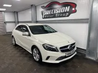 Used Mercedes A200 Premium 136 HP (100 kW) 2017 White Hatchback