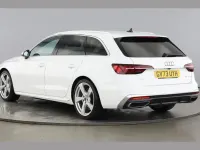 Used Audi A4 S-Line 200 HP (147 kW) 2024 White Estate