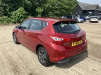 Used Nissan Pulsar Acenta 115 HP (84 kW) 2017 Red Hatchback
