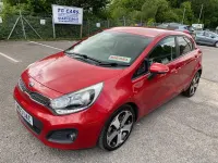 Used Kia Rio 90 HP (66 kW) 2013 Red Hatchback