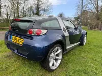 Used Smart Roadster 80 HP (58 kW) 2006 Silver Cabriolet