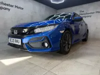 Begagnad Honda Civic SR 126 HK (92 kW) 2020 Blå Halvkombi