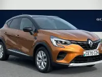 Used Renault Captur Iconic 100 HP (73 kW) 2020 Orange/black SUV